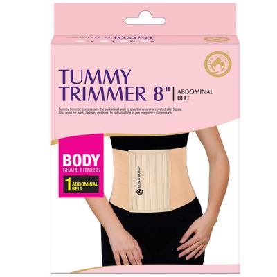 Mom & World Tummy Trimmer 8 Abdominal Belt - Brown (M) 1's - Back/Abdomen Supports