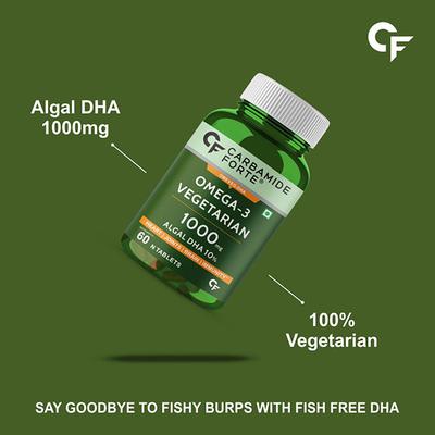 CF Omega - 3 Veg Tablet 60's - Omega Fish Oil Fatty Acids