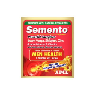 Aimil Semento Capsule (Pack of 6 x 20's) - Sexual Healthcare