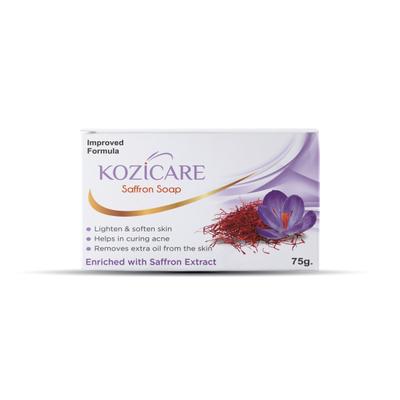 Kozicare Saffron Soap (Pack of 3 x 75 gm) 1's - Soaps