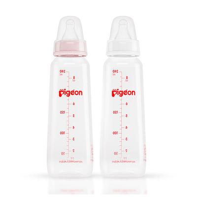Pigeon Flexible 9+ Months PP Feeding Bottle (Pack of 2 x 240 ml) 240 ml - Feeding & Nursing