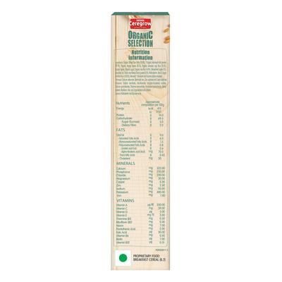 Nestle Ceregrow Organic Selection (2 to 5 Years) Powder 200 gm - Multigrain with Ragi and Mixed Fruits (Refill Pack) - Baby And Infant Supplements