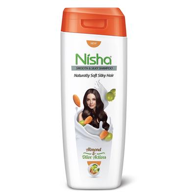 Nisha Shampoo - Almond & Olive Actives 180 ml - Shampoos