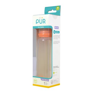 Pur Eco Feeding Bottle - Orange 250 ml - Feeding & Nursing