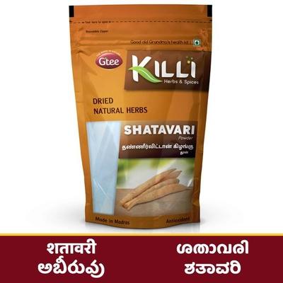 Gtee Killi Shatavari Powder 100 gm - Herbal Dietary Supplement