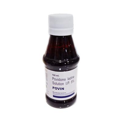 POVIN Solution 100ml - Skin Infections-Ski