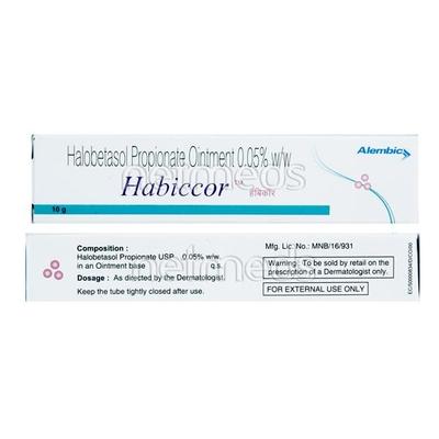 Habiccor Ointment 10gm - Skin Infections-Toc