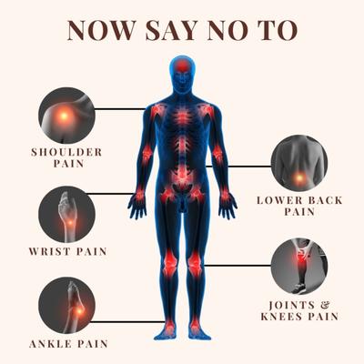 Essentia Extracts Pure Cold Pressed Pain Relief Oil 100 ml - Massage Oils