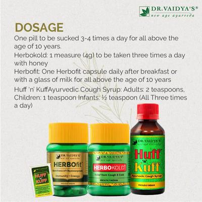 Dr. Vaidya's Cough & Cold Pack - Speciality Medicines