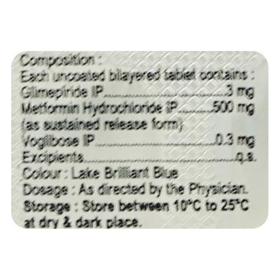 APRIGLIM MV 303 Tablet 10's - Diabetes-Ant