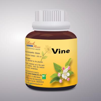 Bio-India's Bach Flower - Vine 30 ml - Speciality Medicine