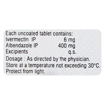 IVERHOPE PLUS 6 Tablet 1's - Parasitic Worms-Ant