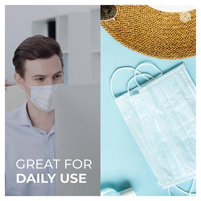 Boldfit 3 Ply Surgical Face Mask (Pack of 100) - Face Mask