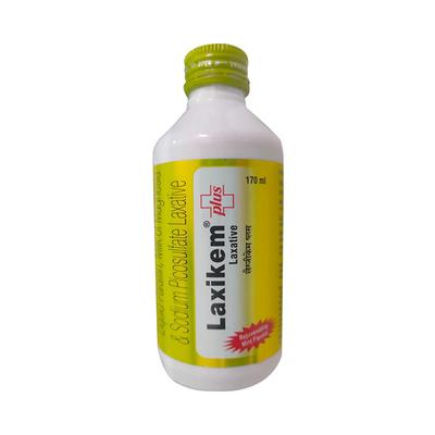 Laxikem Plus Rejuvenating Mint Flavour Syrup 170ml - Constipation-Lax