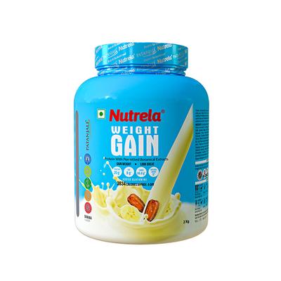 Patanjali Nutrela Weight Gain Powder - Banana 2 kg - Weight Gain