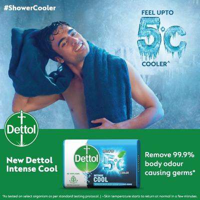 Dettol Soap - Intense Cool 75 gm - Soaps