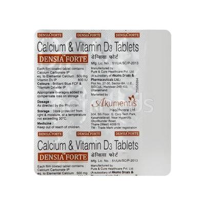 Densia Forte Tablet 15'S - Supplements-Cal