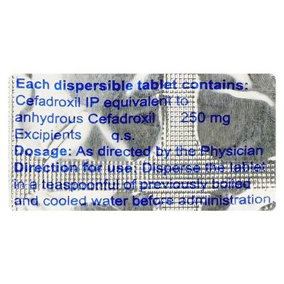Vepan DT 250mg Tablet 10'S - Bacterial Infections-Cep