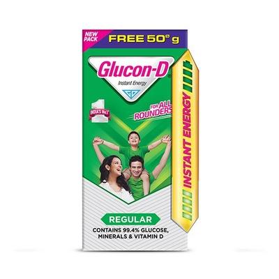 Glucon-D Regular Powder (75 gm + 50 gm Free) - Energy Drinks