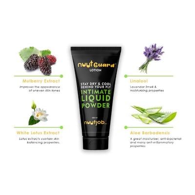 NuutGuard Intimate Liquid Powder Lotion 100 ml - Intimate Hygiene