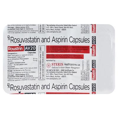 ROUSTRIN AV 20 Capsule 10's - Blood Clot-Ant