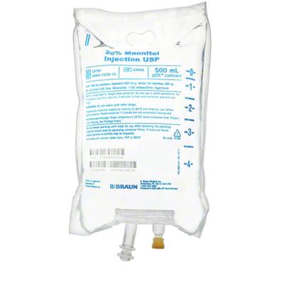 MANNITOL (B BRAUN) 20% Infusion 100ml - Supplements-Int
