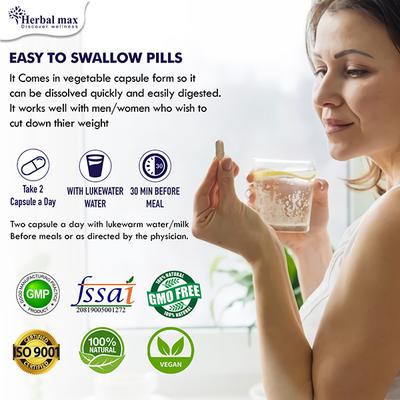 Herbal Max Keto Advanced Weight Loss Dietary Supplement 800 mg Capsule 60's - Weight Loss