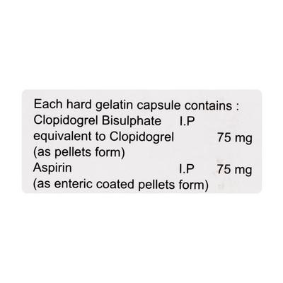 CLOPIRISE A 75 Capsule 10's - Blood Clot-Ant