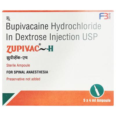 ZUPIVAC H Injection 4ml - Anaesthesia - Local-Ana