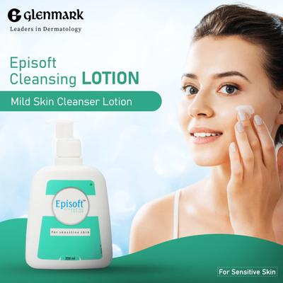 Episoft For Sensitive Skin Cleansing Lotion 250ml - Lotions & Creams