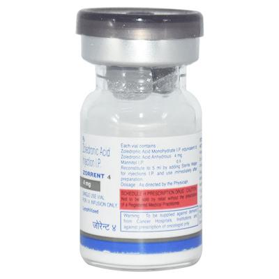 ZORRENT 4mg Injection 1's - Bone Metabolism-Age