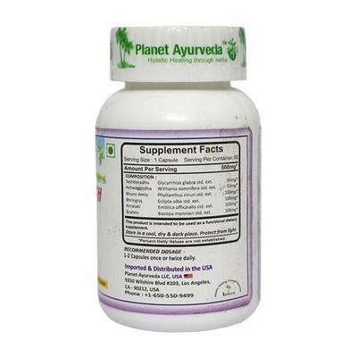 Planet Ayurveda Hair Growth Formula Capsules 60's - Health Products