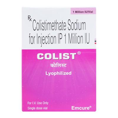Colist 1Miu Injection 1's - Bacterial Infections-OAB