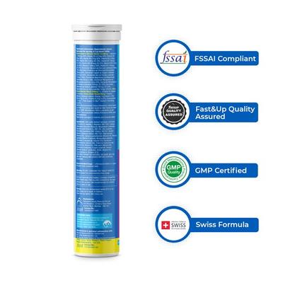 Fast&Up Man Multivitamin Effervescent Tablet - Orange Flavour 20's - Multi-Vitamins