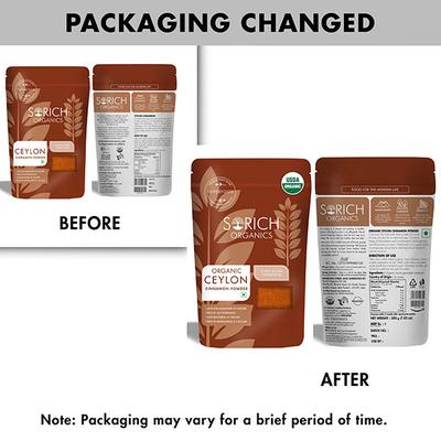 Sorich Organics Ceylon Cinnamon Powder 200 gm - Herbal Dietary Supplement