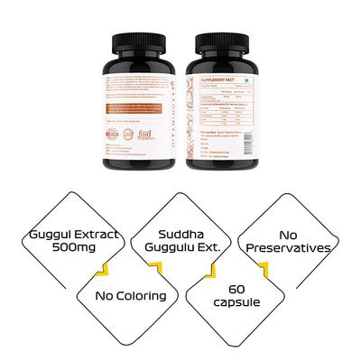 Vitaminhaat Guggul Extract Capsule 60's - Vital Health