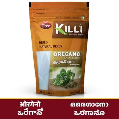 Gtee Killi Oregano Crushed Leaves 60 gm - Herbal Dietary Supplement