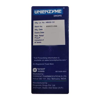 Unienzyme Drops 15ml - Digestion-Dig