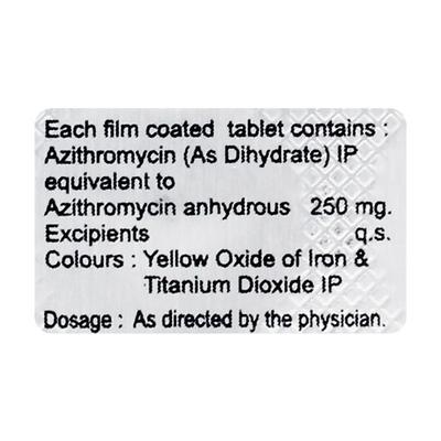 AZIPIC 250mg Tablet 6's - Bacterial Infections-Mac