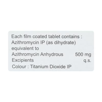 AZON 500 Tablet 5's - Bacterial Infections-Mac