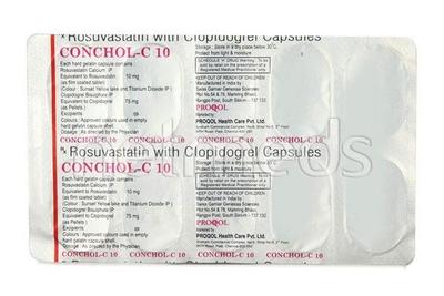 Conchol C 10mg Capsule 10'S - High Cholesterol-Dys