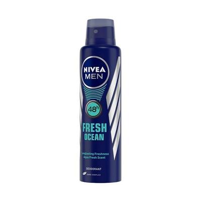 Nivea Men Fresh Ocean Deodorant Spray 150 ml - Men Perfumes (Edt/Edp)