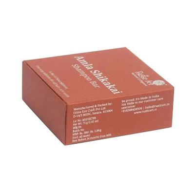 Rustic Art Organic Amala Shikakai Shampoo Bar 75 gm - Shampoos