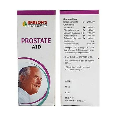 Bakson'S Prostate Aid Drops 30 ml - Homeopathic Drops