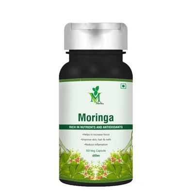 Mint Veda Moringa Veg Capsule 60's - Herbal Dietary Supplement