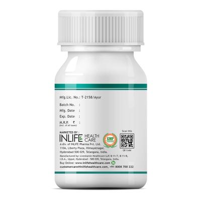 INLIFE Spirulina Capsules 60's - Vital Health