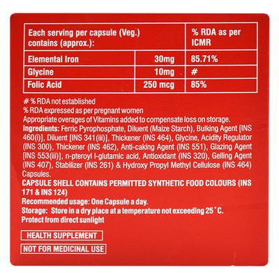 HAEM UP RISE Capsule 10's - Supplements-Vam