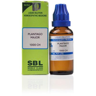 SBL Plantago Major 1M Liquid 30 ml - Dilutions