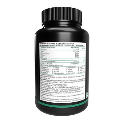 NutriJet Prebiotics with Probiotics Capsule 60's (N) - Digestive Health