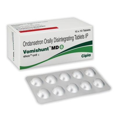 VOMISHUNT MD 8 Tablet 10's - Vomitting/Emesis-Ant